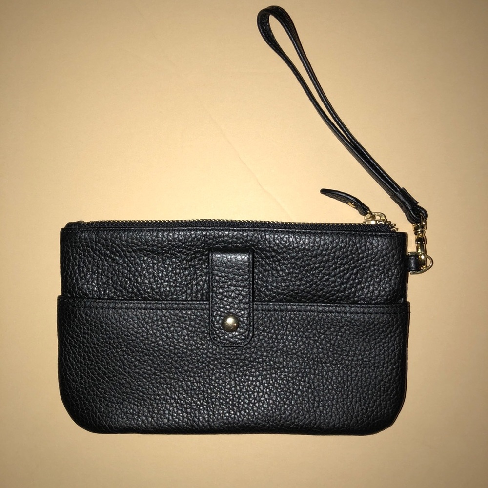 Black Wristlet Wallet